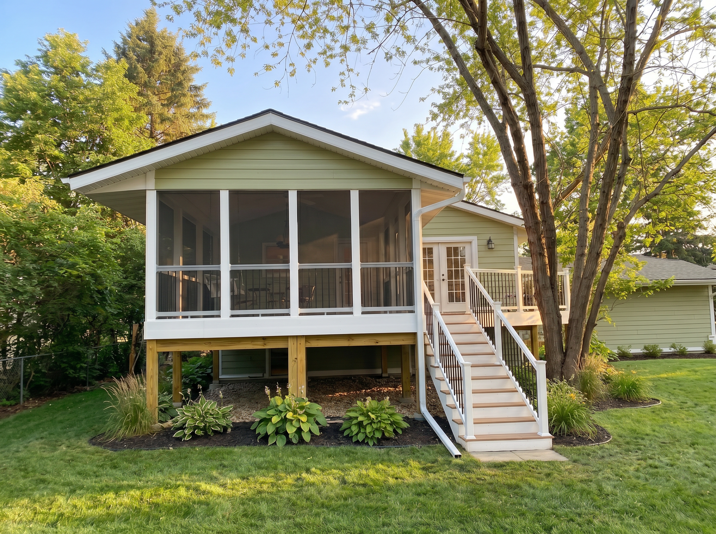 Heatherton — Screened Porch Addition & Siding in Edina, MN